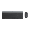 Ensemble clavier et souris sans fil ultra-fin Logitech MK470 AZERTY (920-009190)