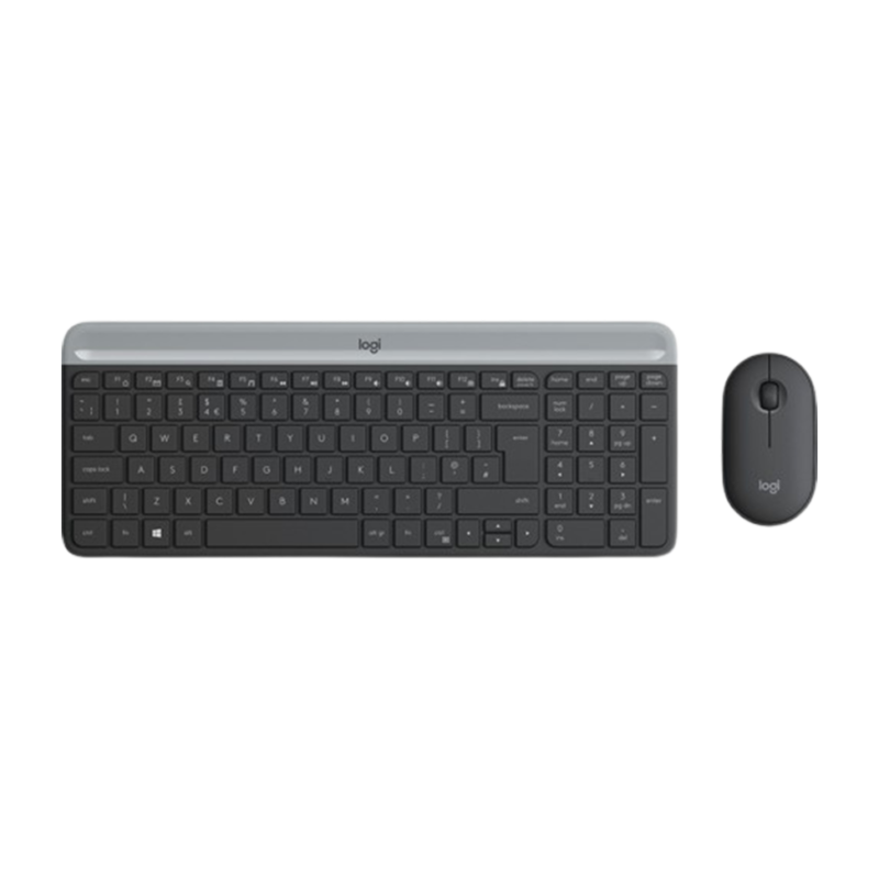 Ensemble clavier et souris sans fil ultra-fin Logitech MK470 AZERTY (920-009190)