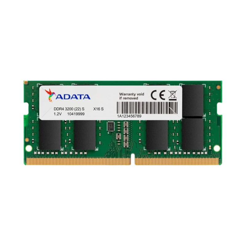 Barrette mémoire ADATA SO-DIMM 8GB DDR4 3200 MHz - PC Portable (AD4S32008G22-SGN)