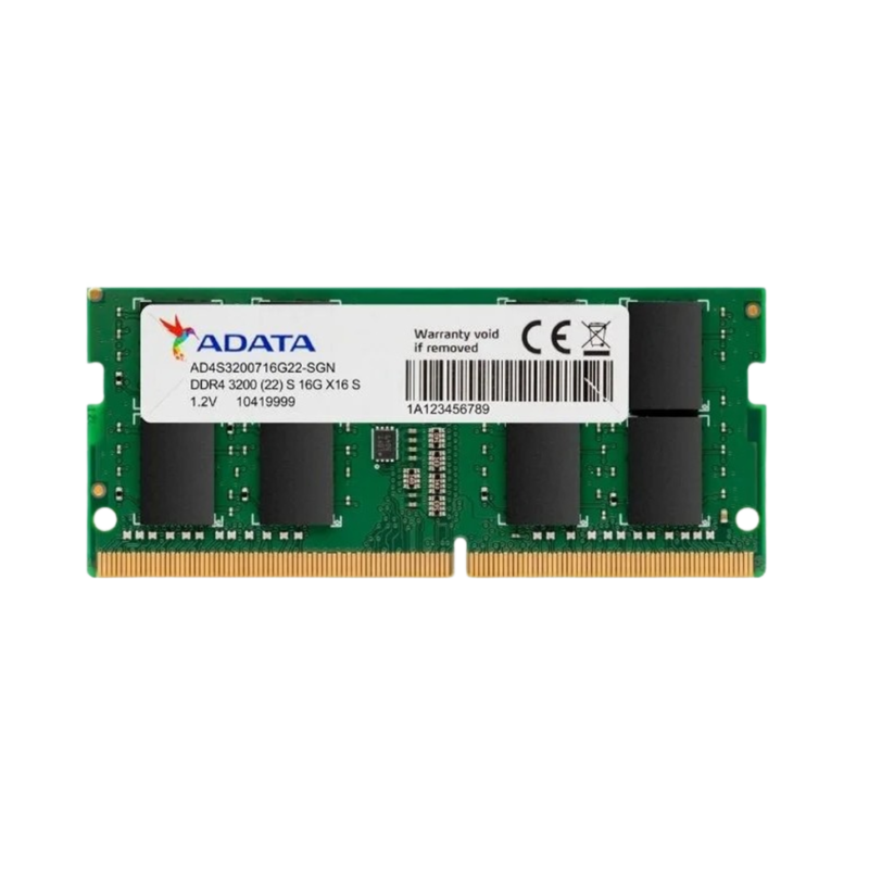 Barrette mémoire ADATA SO-DIMM 32GB DDR4-3200 MHz - PC Portable (AD4S320032G)