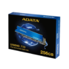 Disque Dur interne SSD ADATA LEGEND 710 PCIe Gen3 x4 M.2 2280 (ALEG-710-256G)