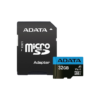 Carte Mémoire ADATA Micro 32GB SDHC Class 10 avec Adaptateur (AUSDH32GUICL10A1-RA1)