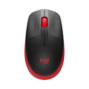 Souris sans fil Logitech M190 Rouge (910-005908)