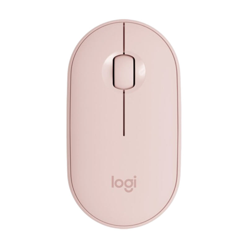 Souris sans fil Logitech Pebble M350 Rose (910-005717)