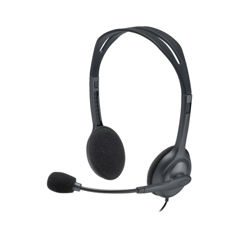 Casque stéréo professionnel H111 Logitech - Jack 3