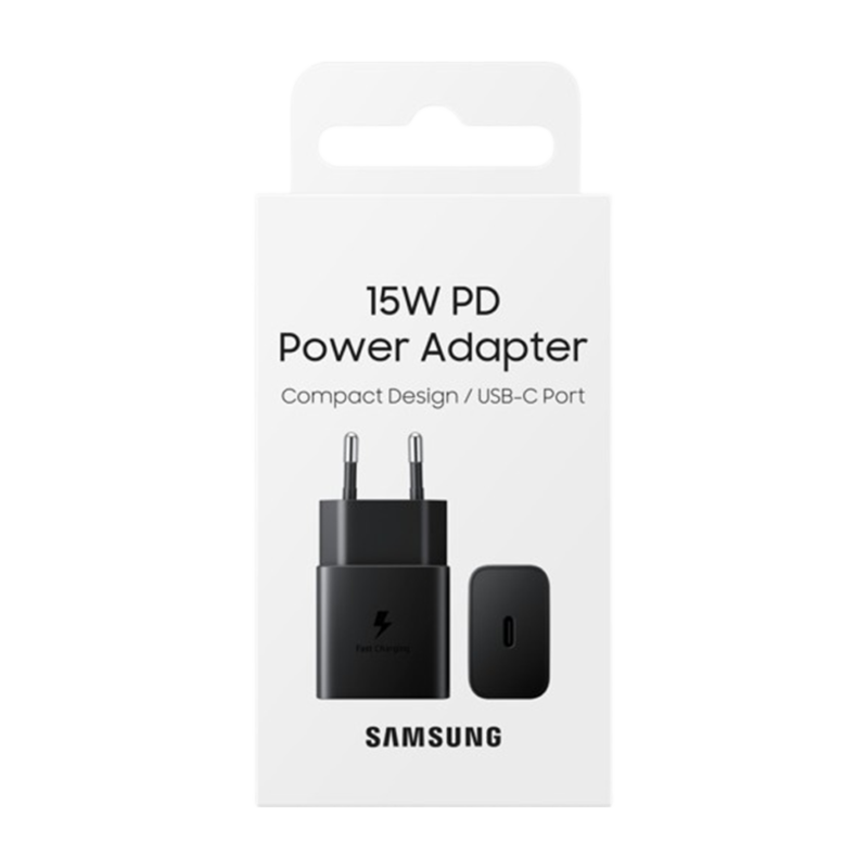 Adaptateur Samsung C-à-C 15 W pour chargeur mural (Adaptateur uniquement) (EP-T1510NBEGWW)