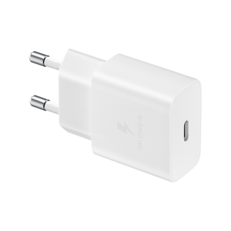 Chargeur Samsung rapide 15W USB-C - Avec câble C-à-C (EP-T1510XWEGWW)