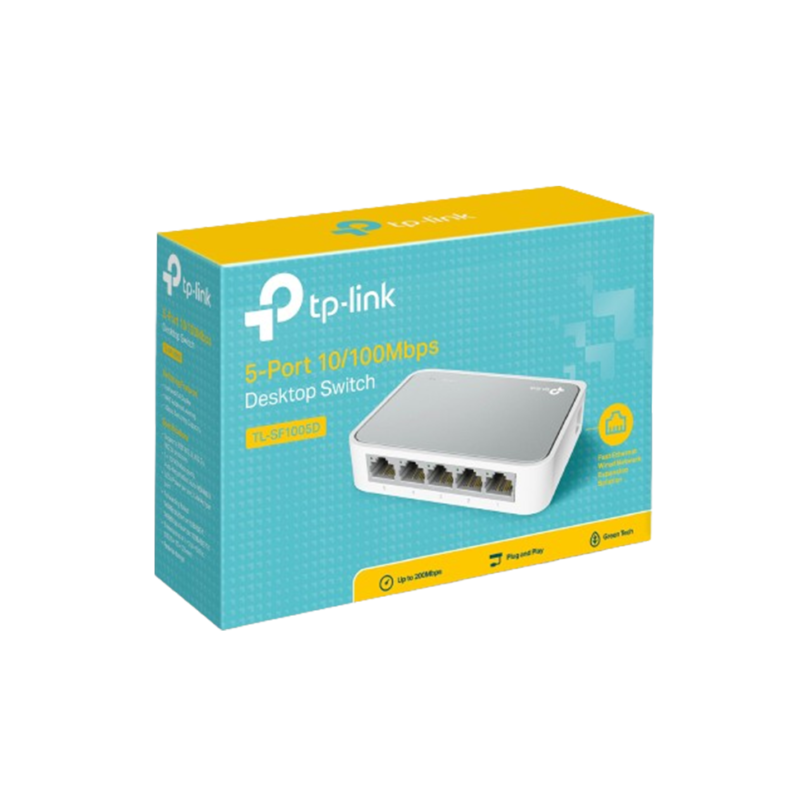 TP-Link Switch Ethernet 5 Ports LS1005 10/100Mbps (TL-SF1005D)