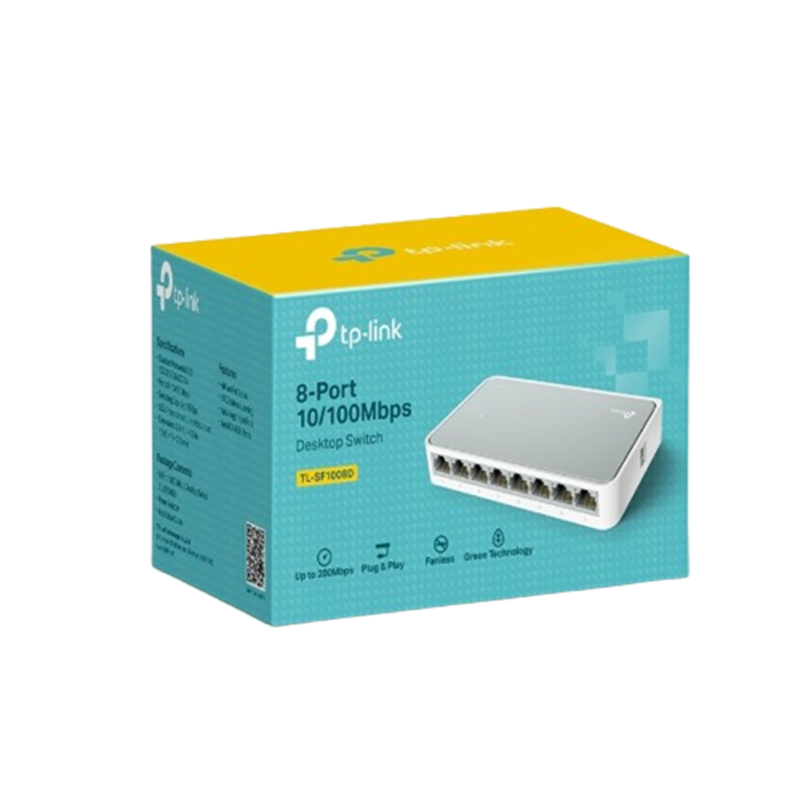 TP-Link Switch Ethernet 8 Ports 10/100 Mbps (TL-SF1008D)