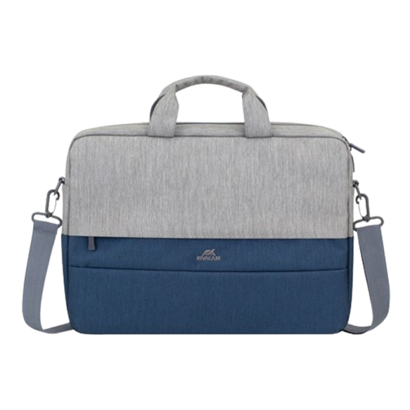 Sacoche Rivacase Prater 7532 Gris Bleu foncé pour ordinateurs portables 15