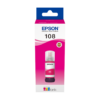 Epson 108 Magenta - Bouteille d'encre Epson EcoTank d'origine (C13T09C34A)