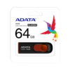 Clé USB 2.0 ADATA 64Go plastic Noir (AC008-64G)