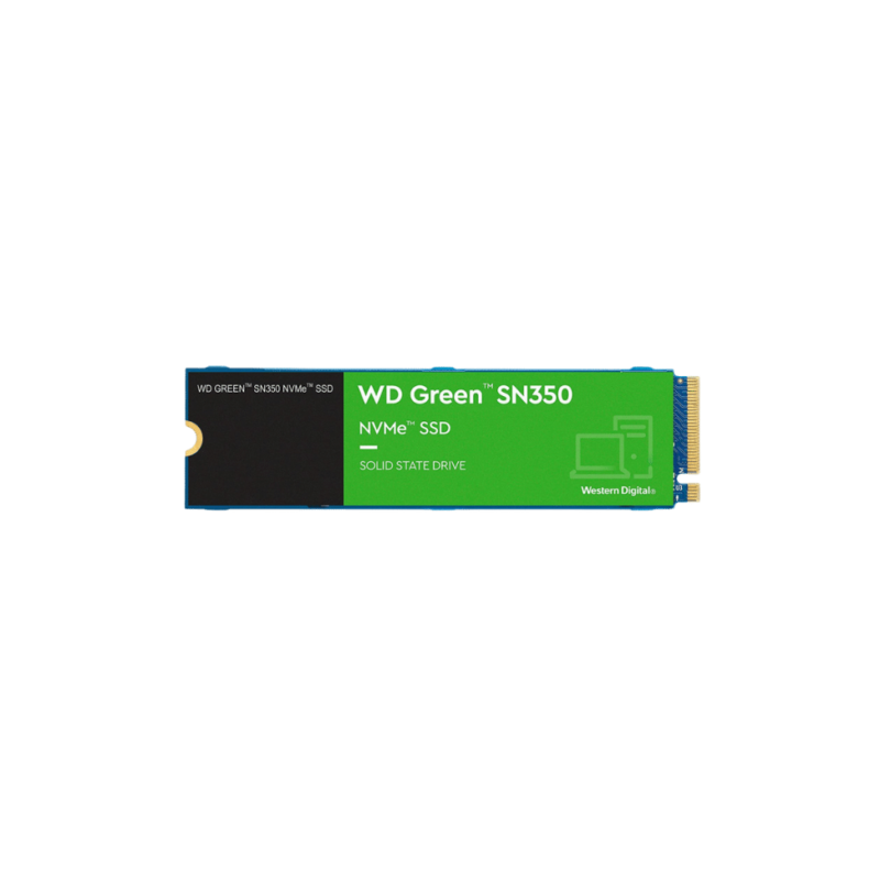 Disque dur interne SSD Western Digital Green SN350 M.2 2280 PCIe Gen4 x4 NVMe 240 Go (WDS240G2G0C)