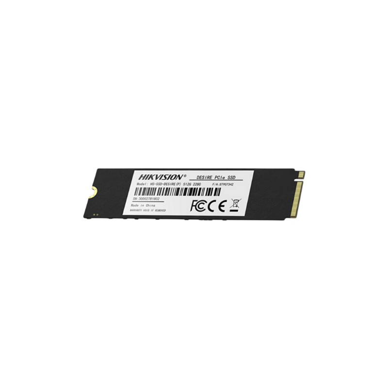 Disque dur interne SSD Hikvision Desire(P) M.2 2280 PCIe Gen3 NVMe 512Go (HS-SSD-DESIRE-P-512G)