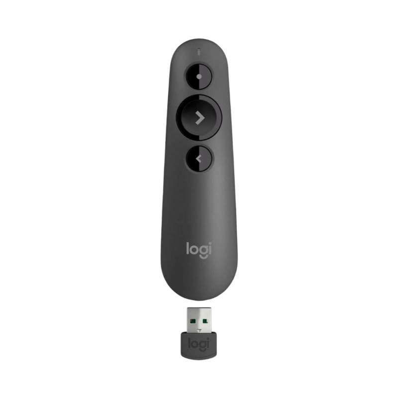 LOGITECH R500 GRAPHITE - TÉLÉCOMMANDE DE PRÉSENTATION (910005386)