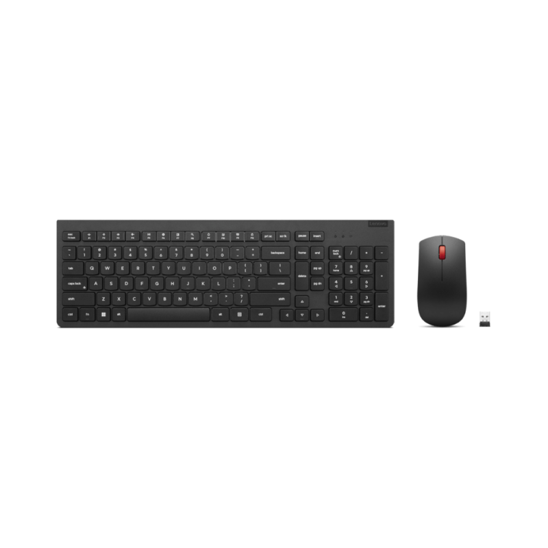 Combiné Lenovo Essential Clavier et Souris sans fil Gen2 - Français (4X31N50719)