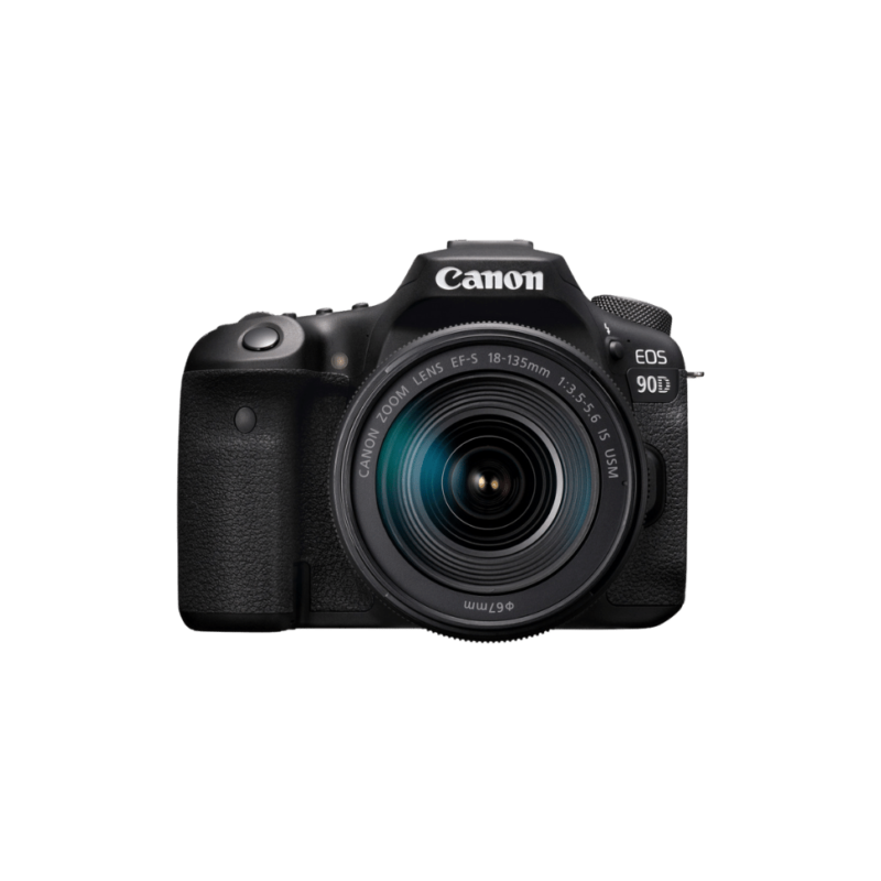 Reflex Canon EOS 90D + objectif EF-S 18-135mm IS USM (3616C017AA)