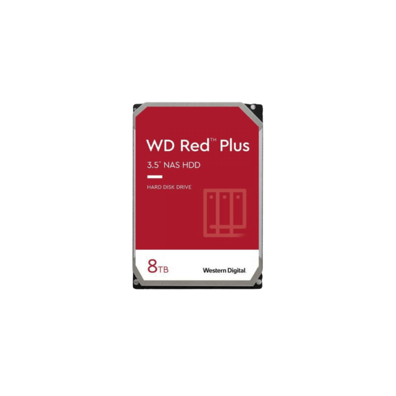 Disque dur interne 8 To Western Digital Red NAS 3.5″ SATA 5400RPM (WD80EFBX)