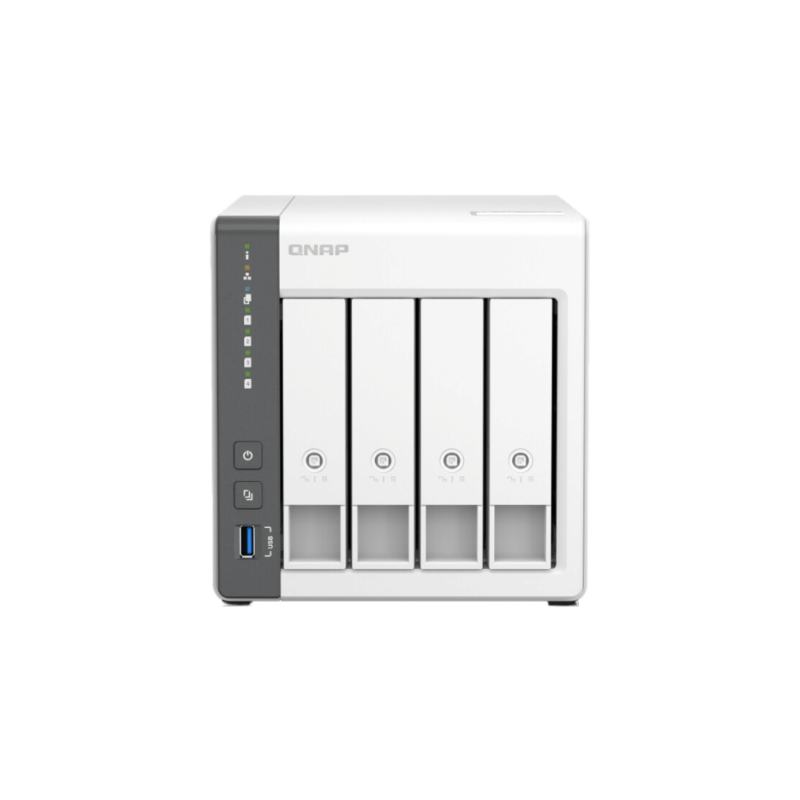 Serveur NAS de bureau QNAP à 4 baies avec 4 Go de RAM (TS-433-4G)