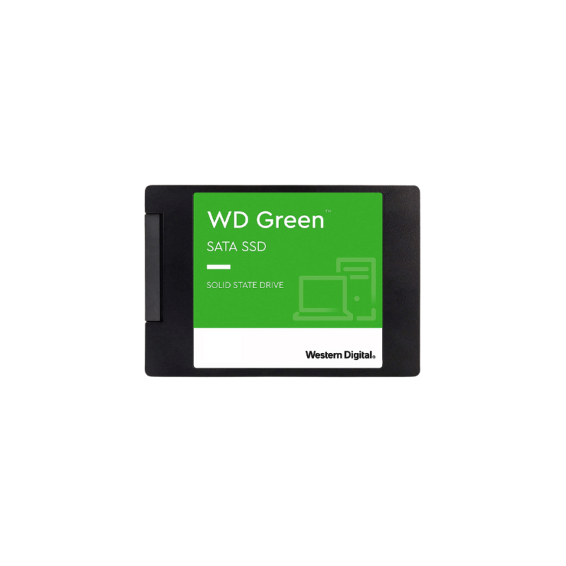 Disque SSD interne Western Digital Green 1 To - SATA III 6 Gb/s - 2.5/7 mm - jusqu'à 545 Mo/s (WDS100T3G0A)