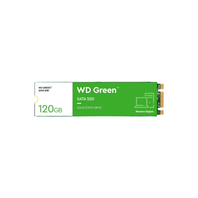 Disque SSD interne Western Digital Green™ M.2 SATA (WDS120G2G0B)