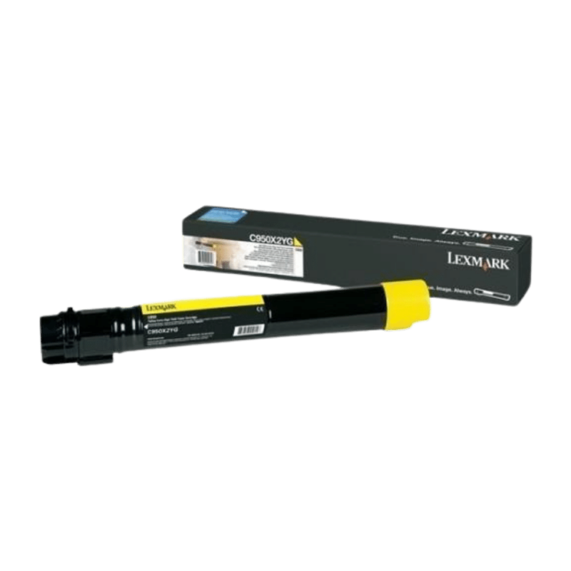 Cartouche Lexmark Jaune tres haute capacite C950 (C950X2YG)