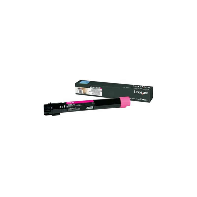 Lexmark X950/952/954 Magenta - Cartouche de toner d'origine (X950X2MG)