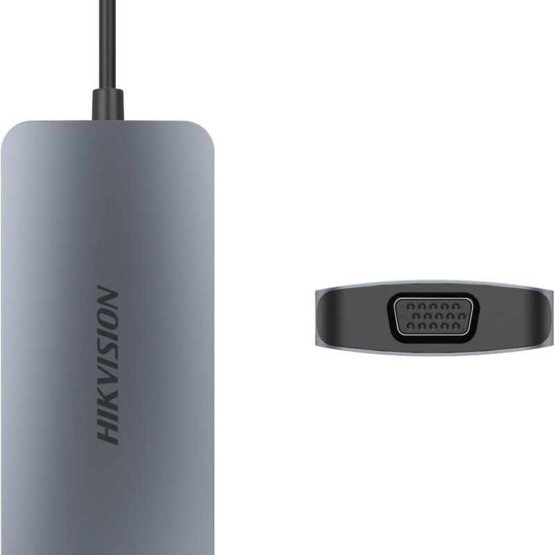 HUB USB-C Hikvision 8 en 1 (HS-HUB-DS801)