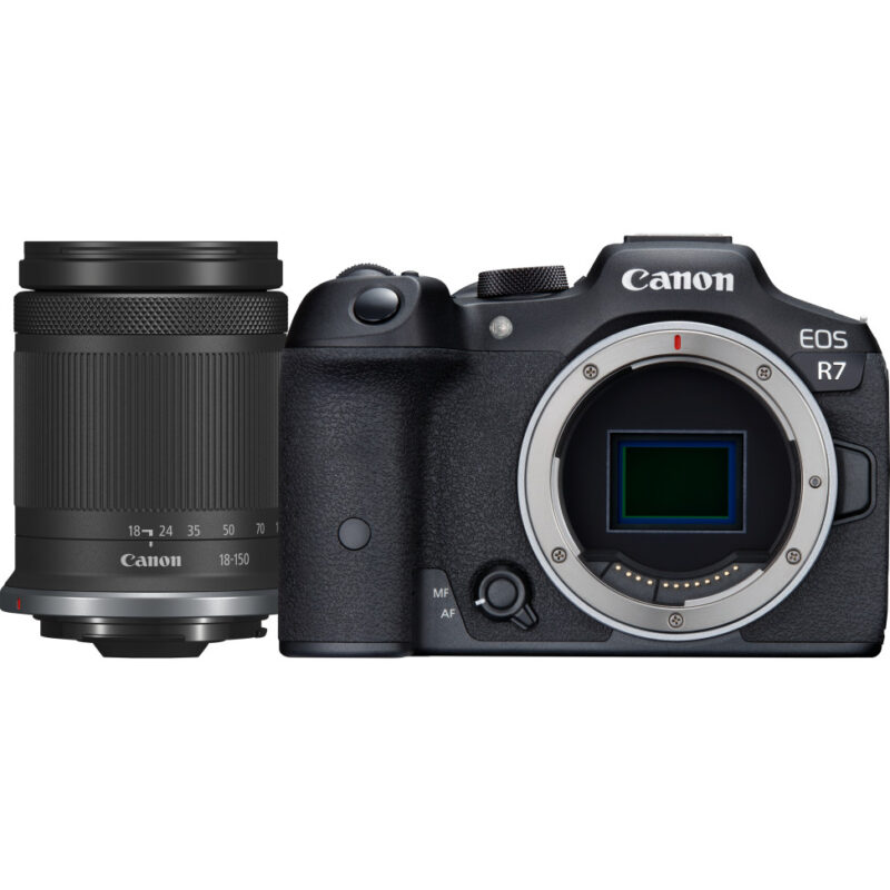 Appareil photo hybride Canon EOS R7 + objectif RF-S 18-150mm F3.5-6.3 IS STM (5137C010AA)