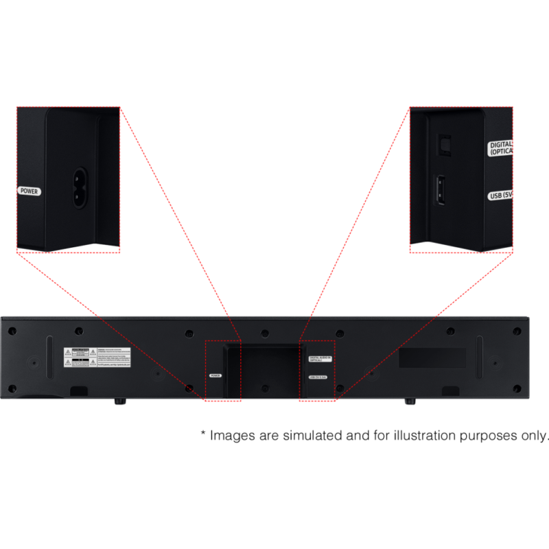 Barre de son Samsung C-Series HW-C400 2023 (HW-C400/MV)