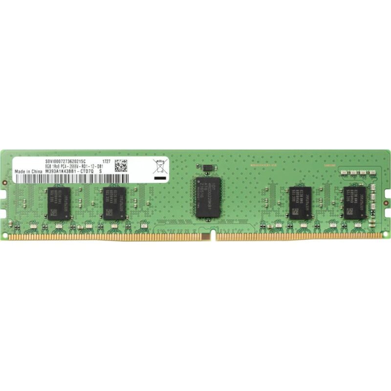 Barrette mémoire HP ECC 8GB DDR4 2666 MHz (1XD84AA)