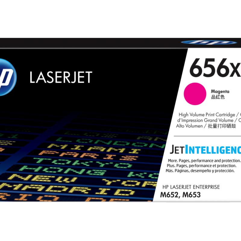 HP 656X High Yield Magenta Original LaserJet Toner Cartridge (CF463X)