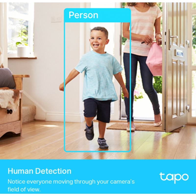 Caméra de sécurité TP-Link AI panoramique et inclinable 2K WiFi (TAPOC225)