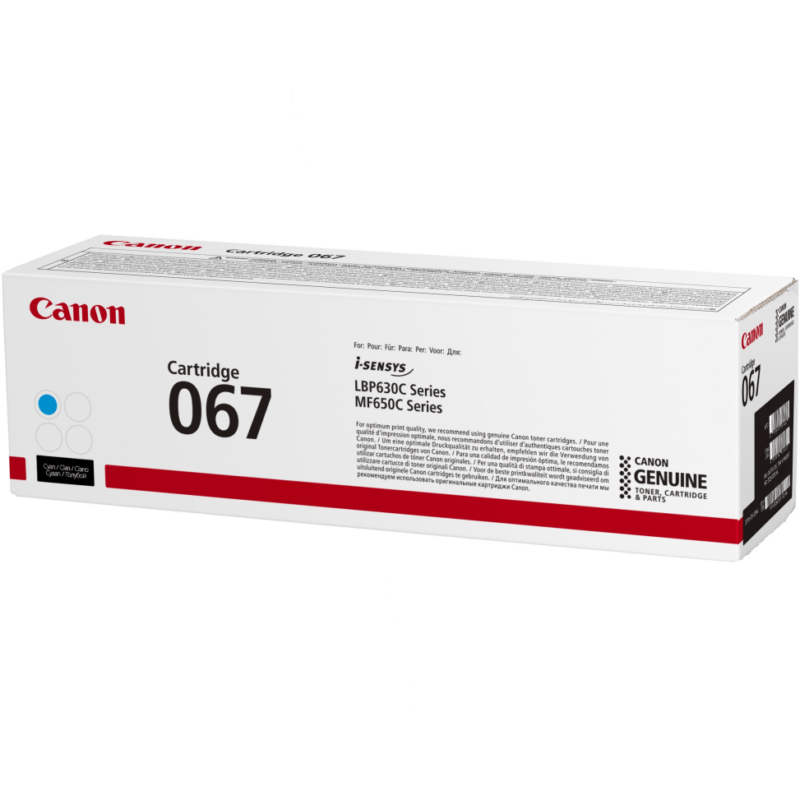 Toner Canon 067 Cyan d'origine (5101C002AA)