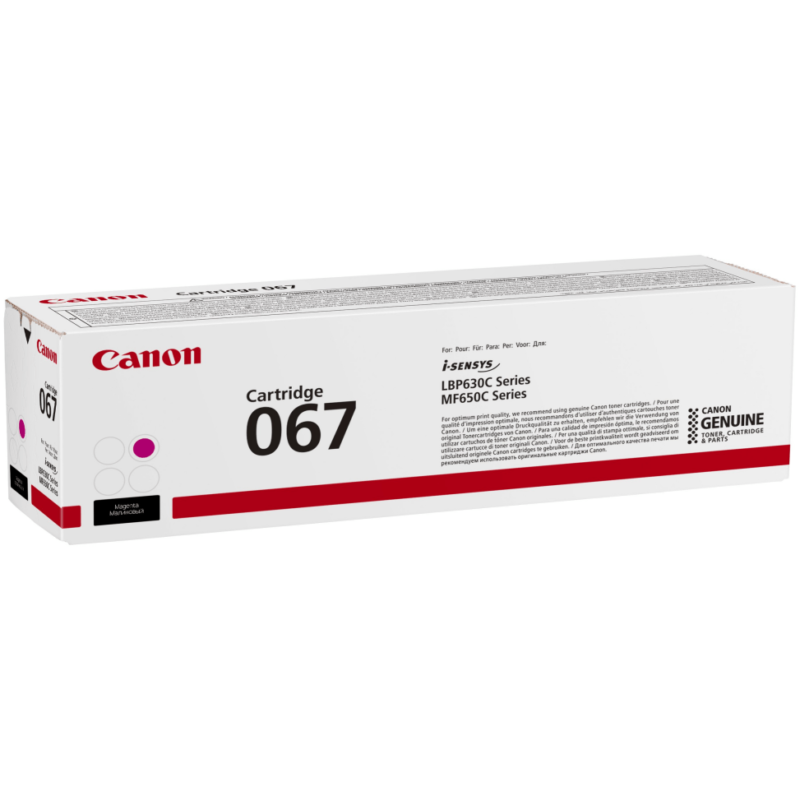 Toner Canon 067 Magenta d'origine (5100C002AA)