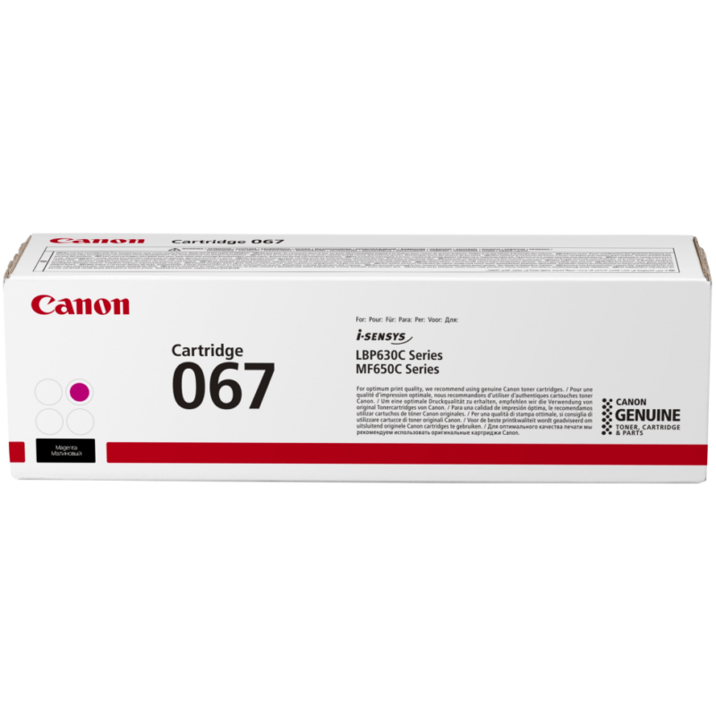 Toner Canon 067 Magenta d'origine (5100C002AA)