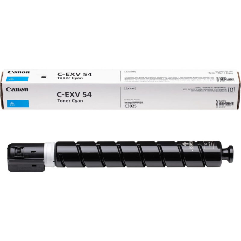 Toner Canon C-EXV 54 Cyan d'origine (1395C002AA)