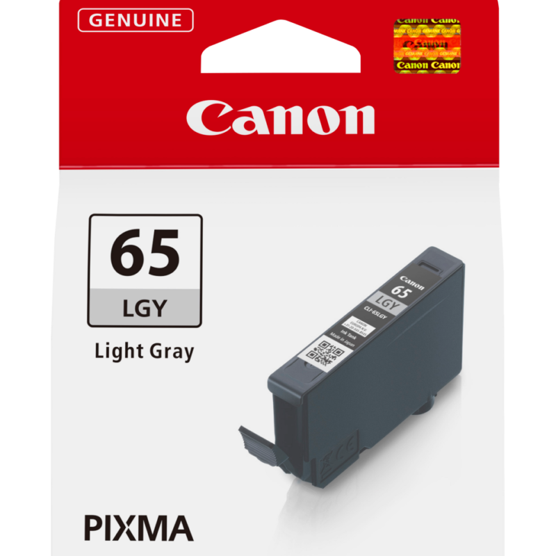 Canon CLI-65LGY gris clair - Cartouche d'encre Canon d'origine (4222C001AA)