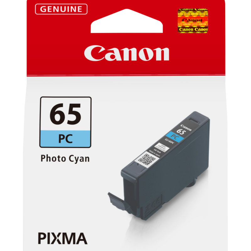 Canon CLI-65PC Cyan photo - Cartouche d'encre Canon d'origine (4220C001AA)