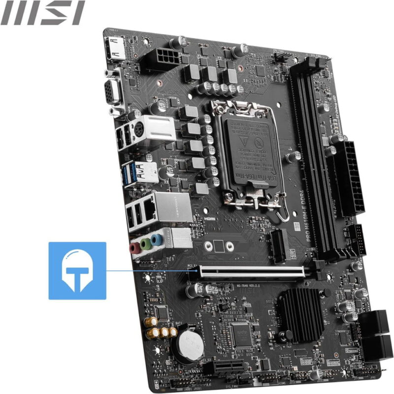 Carte Mère Intel MSI PRO H610M-E DDR4 (MSI_911-7D48-036)