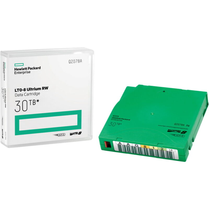 Cartouche de données HPE LTO-8 Ultrium 30 To RW (Q2078A)