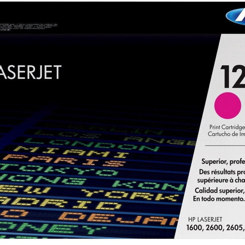 HP 124A Magenta (Q6003A) - Toner HP LaserJet d'origine