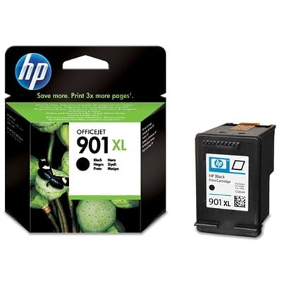 HP 901XL Noir - Cartouche d'encre grande capacité HP d'origine (CC654AE)