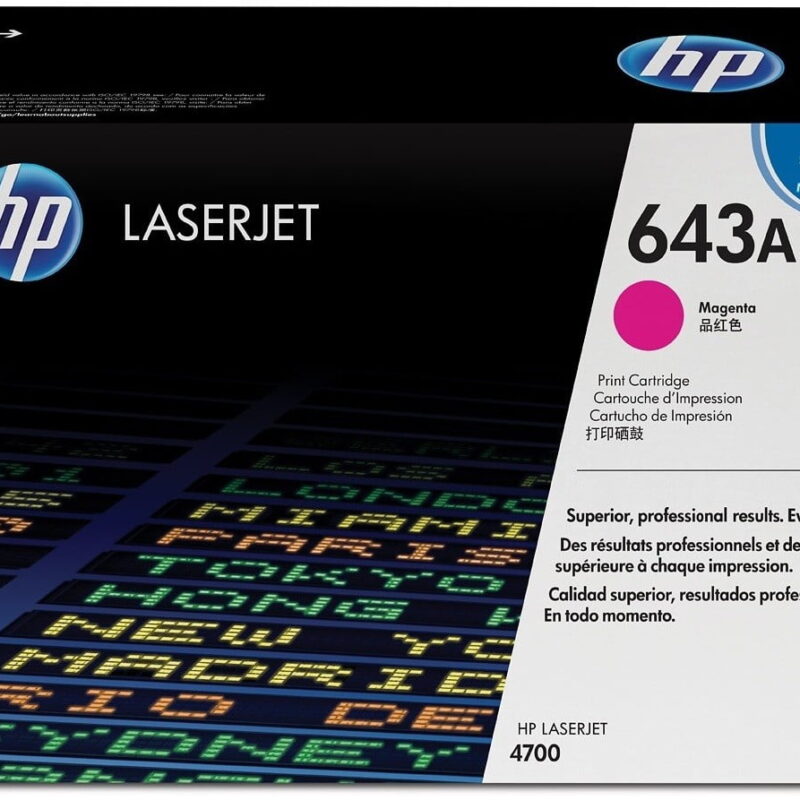 HP 643A Magenta (Q5953A) - Toner HP LaserJet d'origine