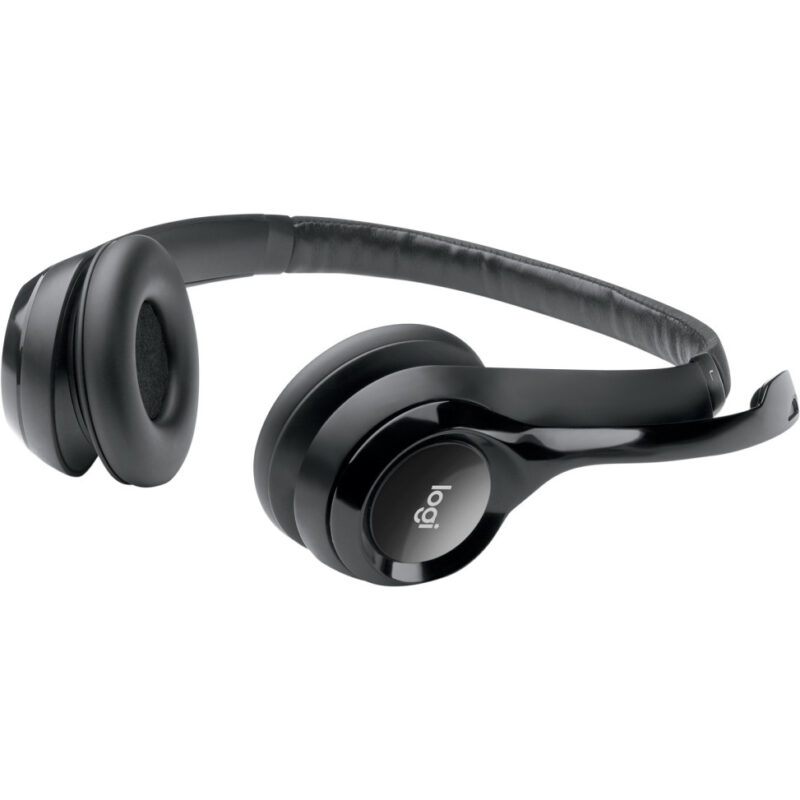 Casque Logitech H390 avec microphone anti-parasite - USB (981-000406)