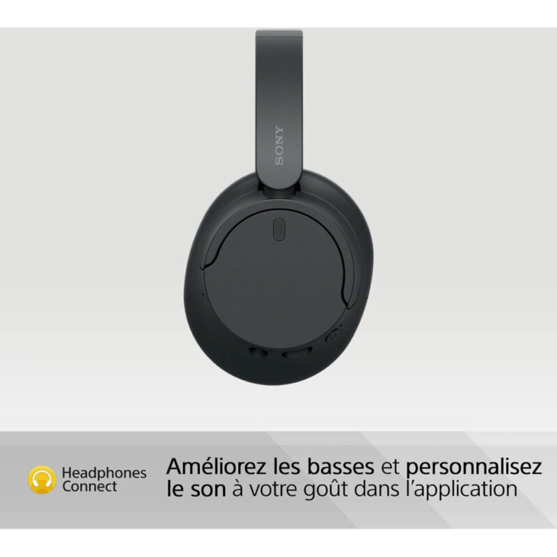 Casque Bluetooth Sony ‎Circum-Auriculaire WH-CH720N Noir (WH-CH720N/BCE)