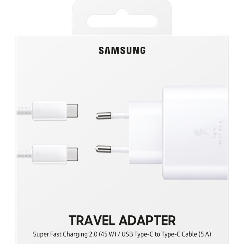 Chargeur Samsung ultra rapide UFC Type-C 45 W (EP-TA845XWEGWW)