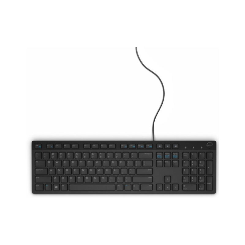 Clavier Dell KB216 USB Noir - Français AZERTY (580-ADGU)