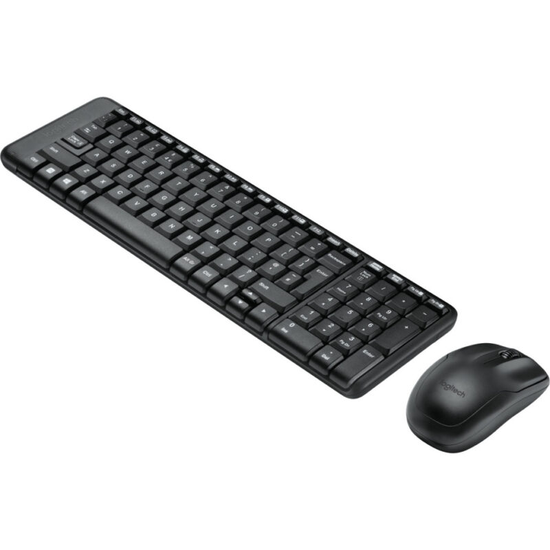 Clavier et souris sans fil Logitech MK220 - AZERTY (920-008318)