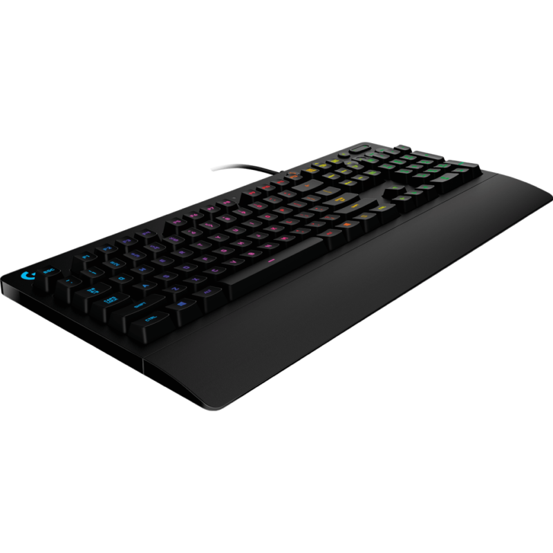 Clavier gaming G213 Prodigy de Logitech avec éclairage RVB et anti-ghosting Noir Français (Azerty) (920-008088)